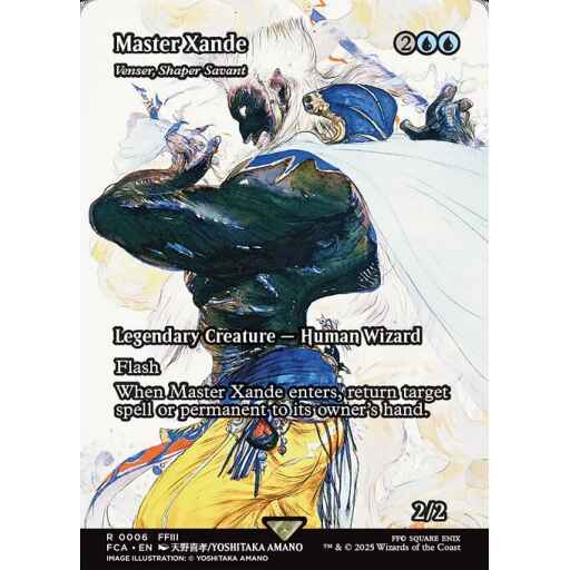 Final Fantasy: Through the Ages - 6 - Venser, Shaper Savant - Rare - U - Foil