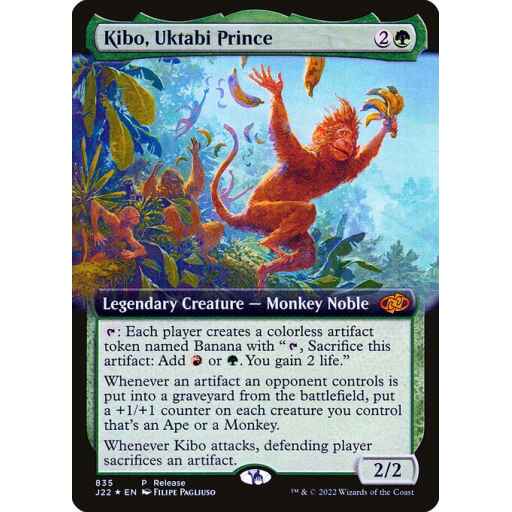 Jumpstart 2022 - 835 - Kibo, Uktabi Prince - Mythic - G - Foil