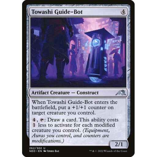 Kamigawa: Neon Dynasty - 262 - Towashi Guide-Bot - Uncommon - C - Non-foil