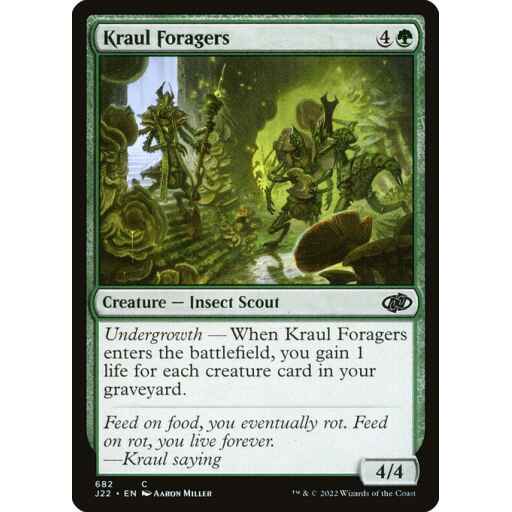 Jumpstart 2022 - 682 - Kraul Foragers - Common - G - Non-foil