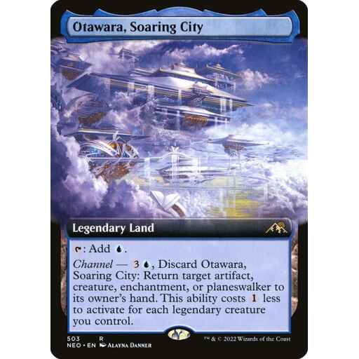 Kamigawa: Neon Dynasty - 503 - Otawara, Soaring City - Rare - C - Non-foil