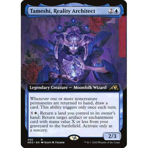 Kamigawa: Neon Dynasty - 450 - Tameshi, Reality Architect - Rare - U - Foil