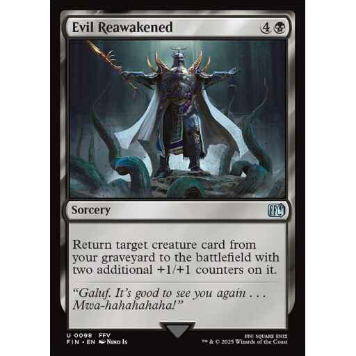 Final Fantasy - 98 - Evil Reawakened - Uncommon - B - Non-foil