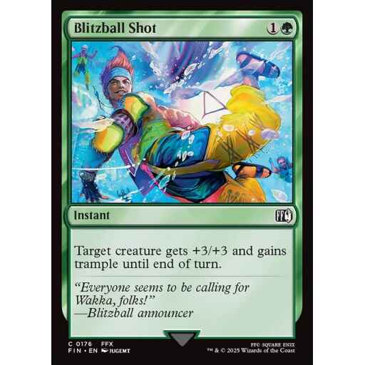 Final Fantasy - 176 - Blitzball Shot - Common - G - Foil