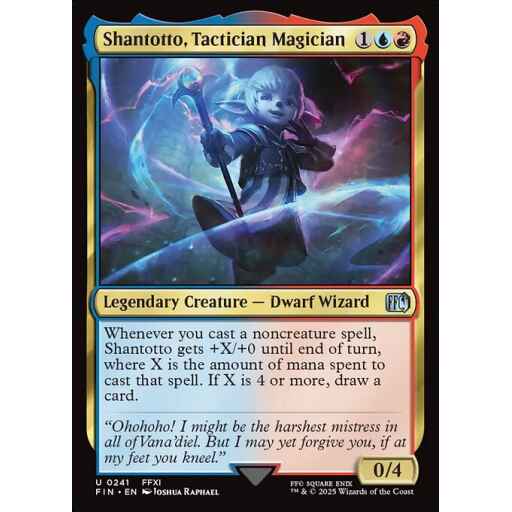Final Fantasy - 241 - Shantotto, Tactician Magician - Uncommon - UR - Foil