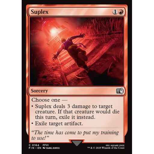 Final Fantasy - 164 - Suplex - Common - R - Foil
