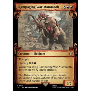 Tales of Middle-earth Commander - 436 - Rampaging War Mammoth - Rare - R - Non-foil