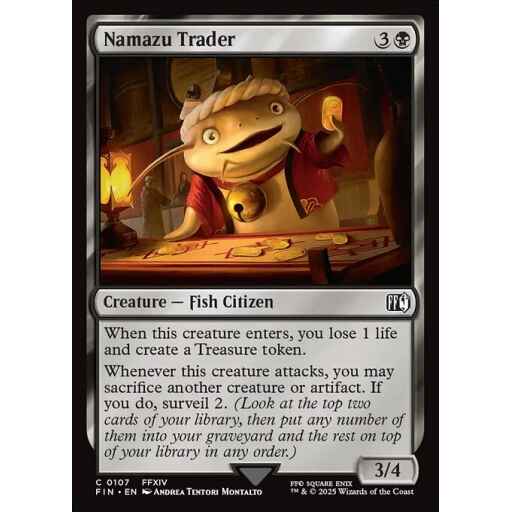 Final Fantasy - 107 - Namazu Trader - Common - B - Foil
