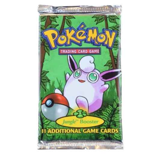 [Auksjon] Pokemon 1999 Jungle Booster Pack [21,04g]