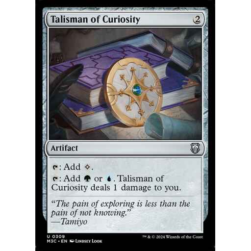 Modern Horizons 3 Commander - 309 - Talisman of Curiosity - Uncommon - C - Non-foil