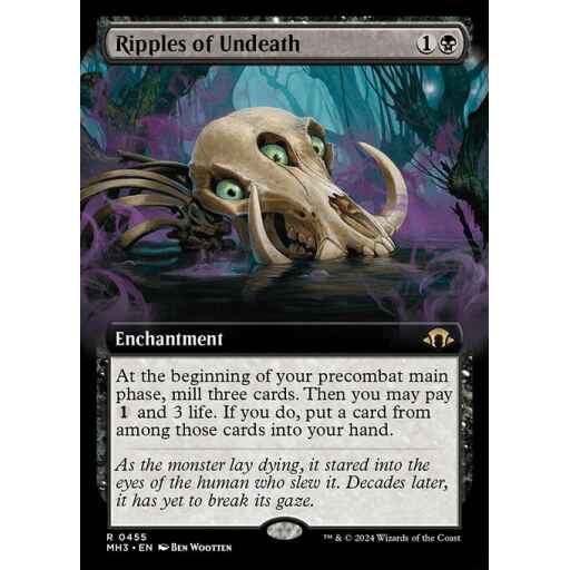 Modern Horizons 3 - 455 - Ripples of Undeath - Rare - B - Non-foil