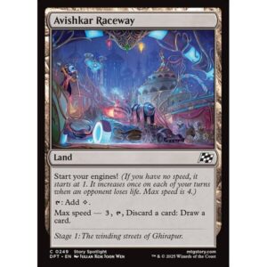 Aetherdrift - 249 - Avishkar Raceway - Common - C - Foil