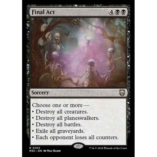 Modern Horizons 3 Commander - 104 - Final Act - Rare - B - Non-foil