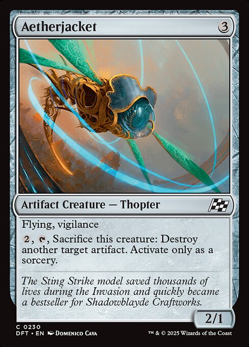 Aetherdrift - 230 - Aetherjacket - Common - C - Foil