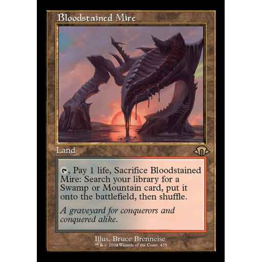 Modern Horizons 3 - 435 - Bloodstained Mire - Rare - C - Foil