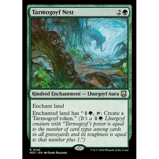 Modern Horizons 3 Commander - 120 - Tarmogoyf Nest - Rare - G - Non-foil