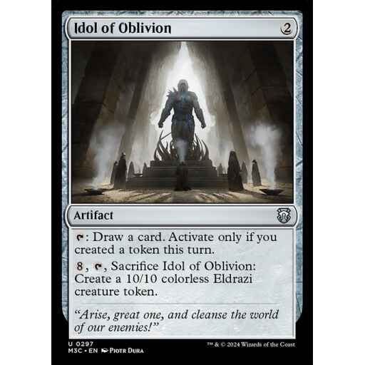 Modern Horizons 3 Commander - 297 - Idol of Oblivion - Uncommon - C - Non-foil