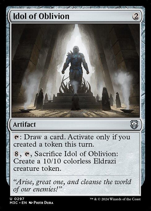 Modern Horizons 3 Commander - 297 - Idol of Oblivion - Uncommon - C - Non-foil