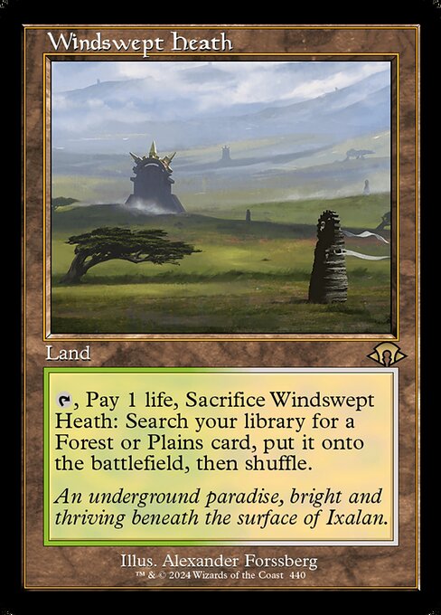 Modern Horizons 3 - 440 - Windswept Heath - Rare - C - Foil