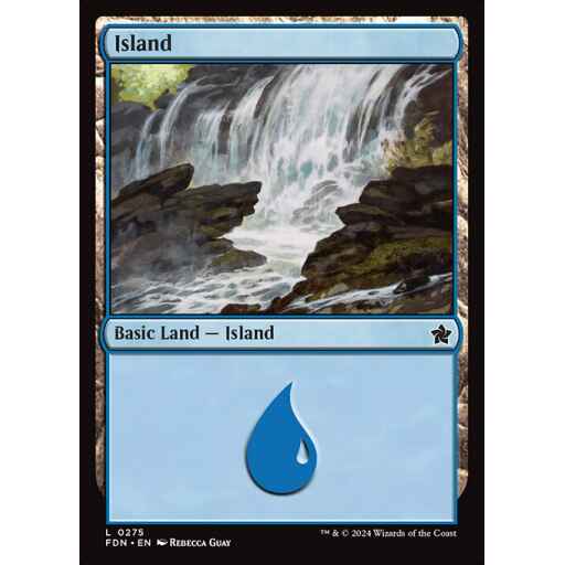 Foundations - 275 - Island - Common - C - Non-foil