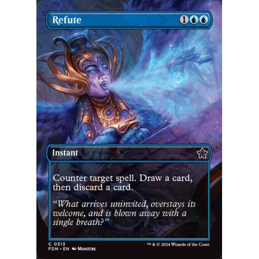 Foundations - 313 - Refute - Common - U - Non-foil