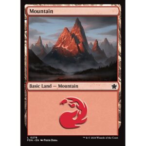 Foundations - 278 - Mountain - Common - C - Foil