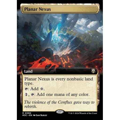 Modern Horizons 3 Commander - 80 - Planar Nexus - Rare - C - Non-foil