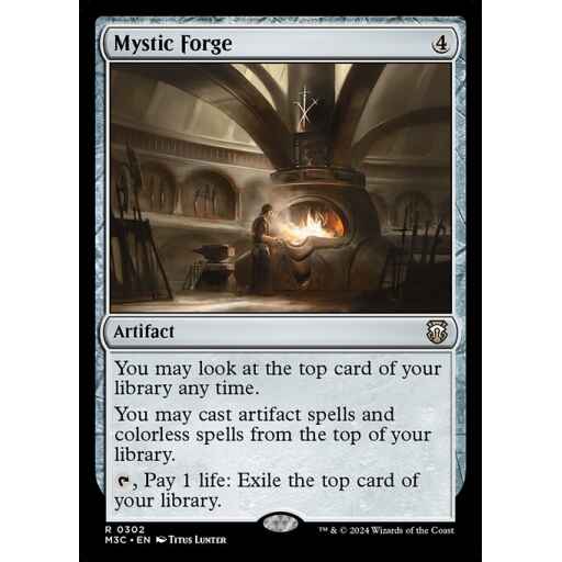 Modern Horizons 3 Commander - 302 - Mystic Forge - Rare - C - Non-foil