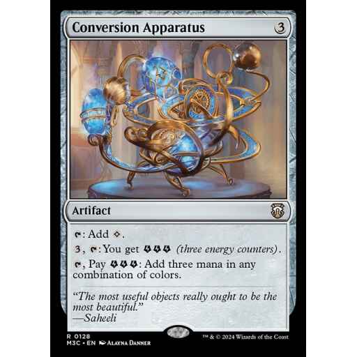 Modern Horizons 3 Commander - 128 - Conversion Apparatus - Rare - C - Non-foil