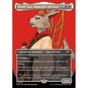 Modern Horizons 3 - 363 - Pearl-Ear, Imperial Advisor - Rare - W - Foil