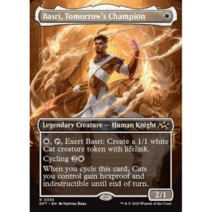 Aetherdrift - 355 - Basri, Tomorrow's Champion - Rare - W - Foil