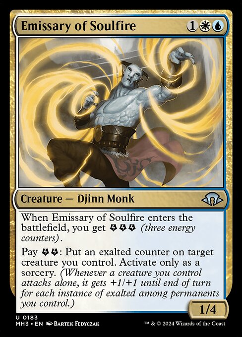 Modern Horizons 3 - 183 - Emissary of Soulfire - Uncommon - WU - Non-foil