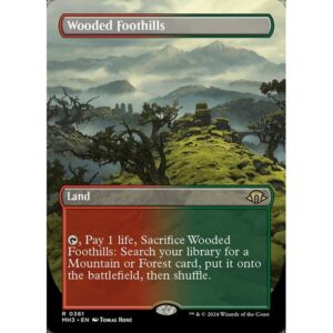 Modern Horizons 3 - 361 - Wooded Foothills - Rare - C - Foil