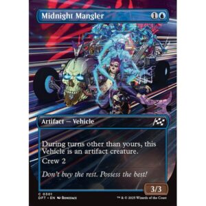 Aetherdrift - 301 - Midnight Mangler - Common - U - Foil