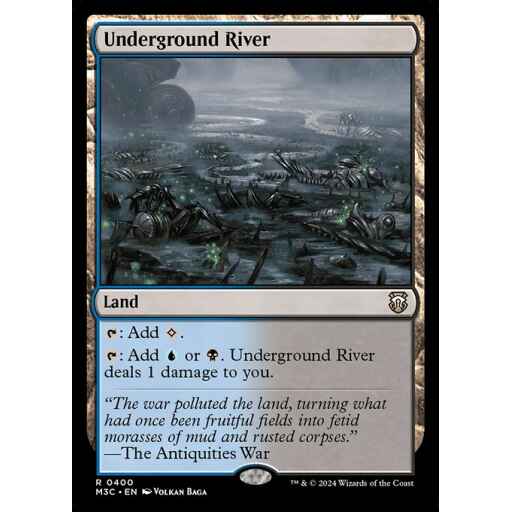 Modern Horizons 3 Commander - 400 - Underground River - Rare - C - Non-foil