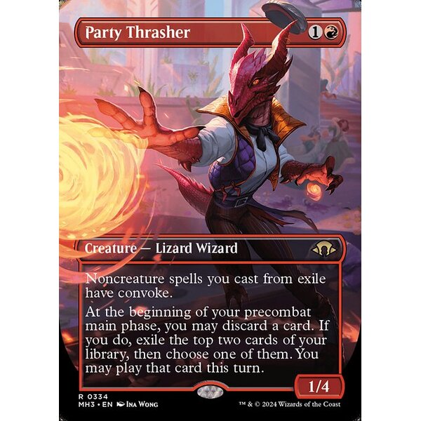 Modern Horizons 3 - 334 - Party Thrasher - Rare - R - Non-foil