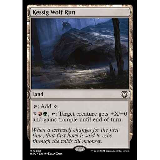 Modern Horizons 3 Commander - 352 - Kessig Wolf Run - Rare - C - Non-foil