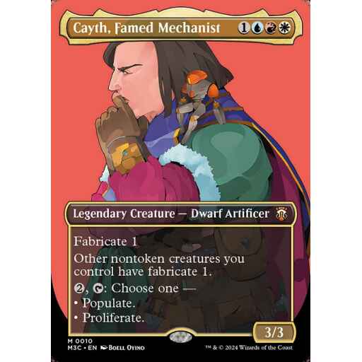 Modern Horizons 3 Commander - 10 - Cayth, Famed Mechanist - Mythic - Multi - Foil