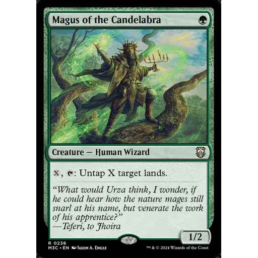 Modern Horizons 3 Commander - 236 - Magus of the Candelabra - Rare - G - Non-foil