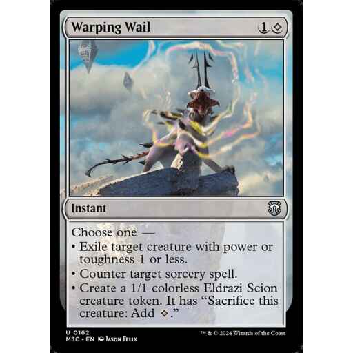 Modern Horizons 3 Commander - 162 - Warping Wail - Uncommon - C - Non-foil