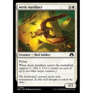Modern Horizons 3 - 18 - Aerie Auxiliary - Common - W - Foil