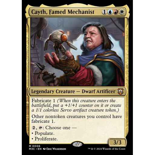 Modern Horizons 3 Commander - 6 - Cayth, Famed Mechanist - Mythic - Multi - Non-foil