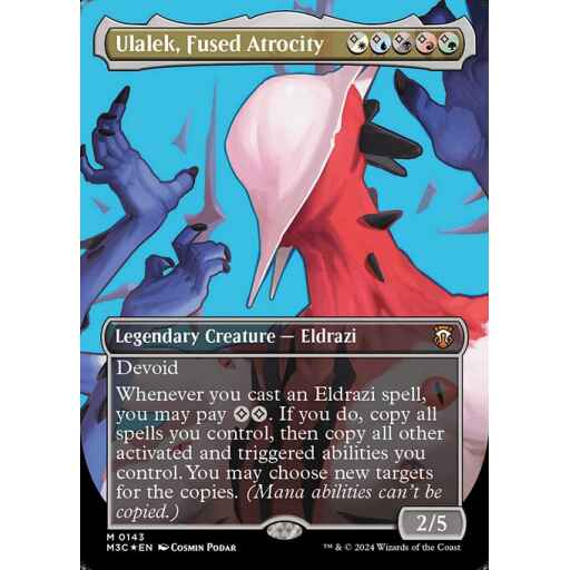 Modern Horizons 3 Commander - 143 - Ulalek, Fused Atrocity - Mythic - C - Foil