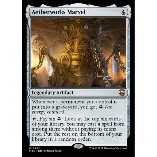 Modern Horizons 3 Commander - 281 - Aetherworks Marvel - Mythic - C - Non-foil