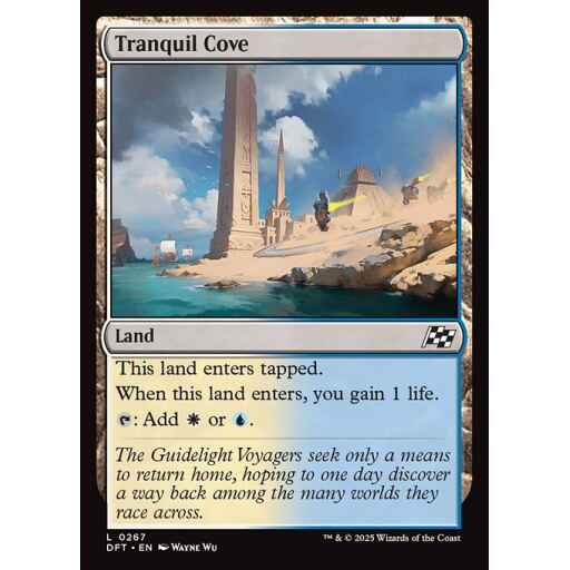 Aetherdrift - 267 - Tranquil Cove - Common - C - Foil