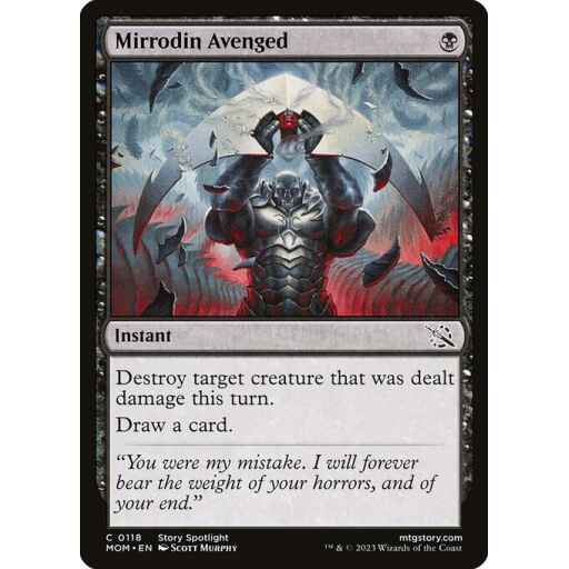 March of the Machine - 118 - Mirrodin Avenged - Common - B - Foil
