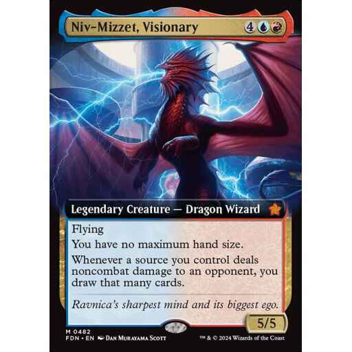 Foundations - 482 - Niv-Mizzet, Visionary - Mythic - UR - Non-foil