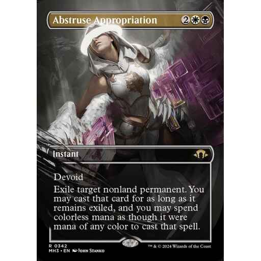 Modern Horizons 3 - 342 - Abstruse Appropriation - Rare - C - Foil