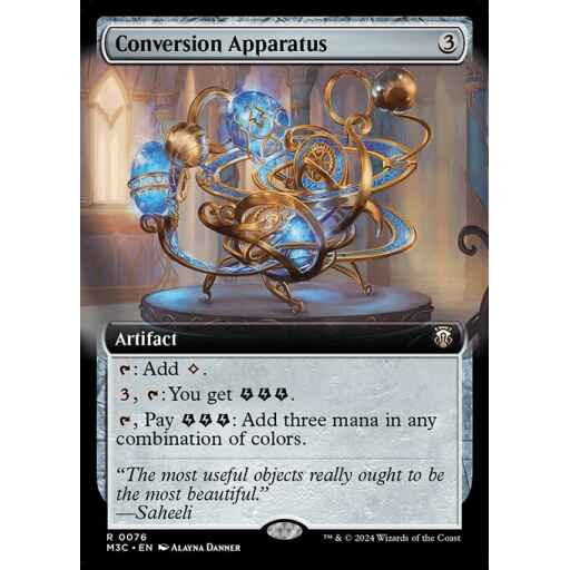 Modern Horizons 3 Commander - 76 - Conversion Apparatus - Rare - C - Non-foil