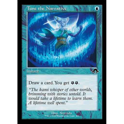 Modern Horizons 3 - 403 - Tune the Narrative - Common - U - Foil